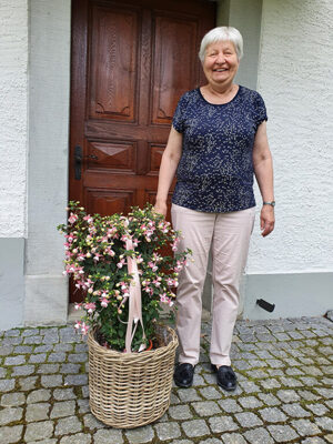 Verabschiedung Claudia Helfenberger am 6.6.2021 in Krummenau