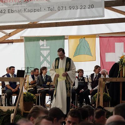 Ökumenischer Fest-Gottesdienst zum Feldschiessen 2018 in Stein