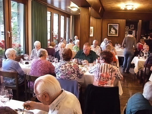 Seniorenferien 2018 | Abendessen im Hotel Kristall