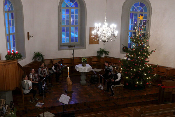 Musik am Heiligabend-Gottesdienst 2020 in Ennetbühl