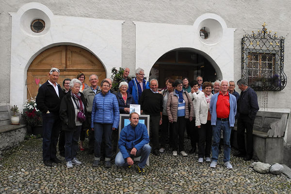 Gruppenfoto Seniorenausflug Stein 2019