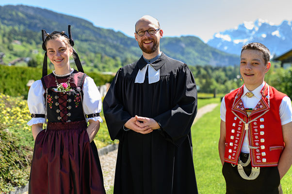 Gruppenbild Konfirmation 2019 in Ennetbühl
