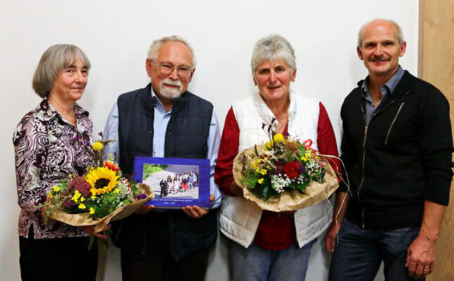 Hiltrud und Lothar Schullerus, Rosmarie Geisser, Robert Schmid